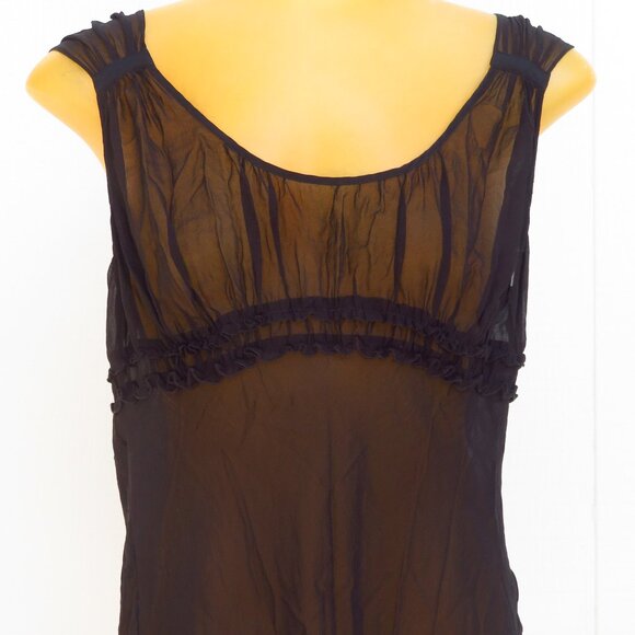 Sheer silk camisole - vintage - Picture 2 of 7